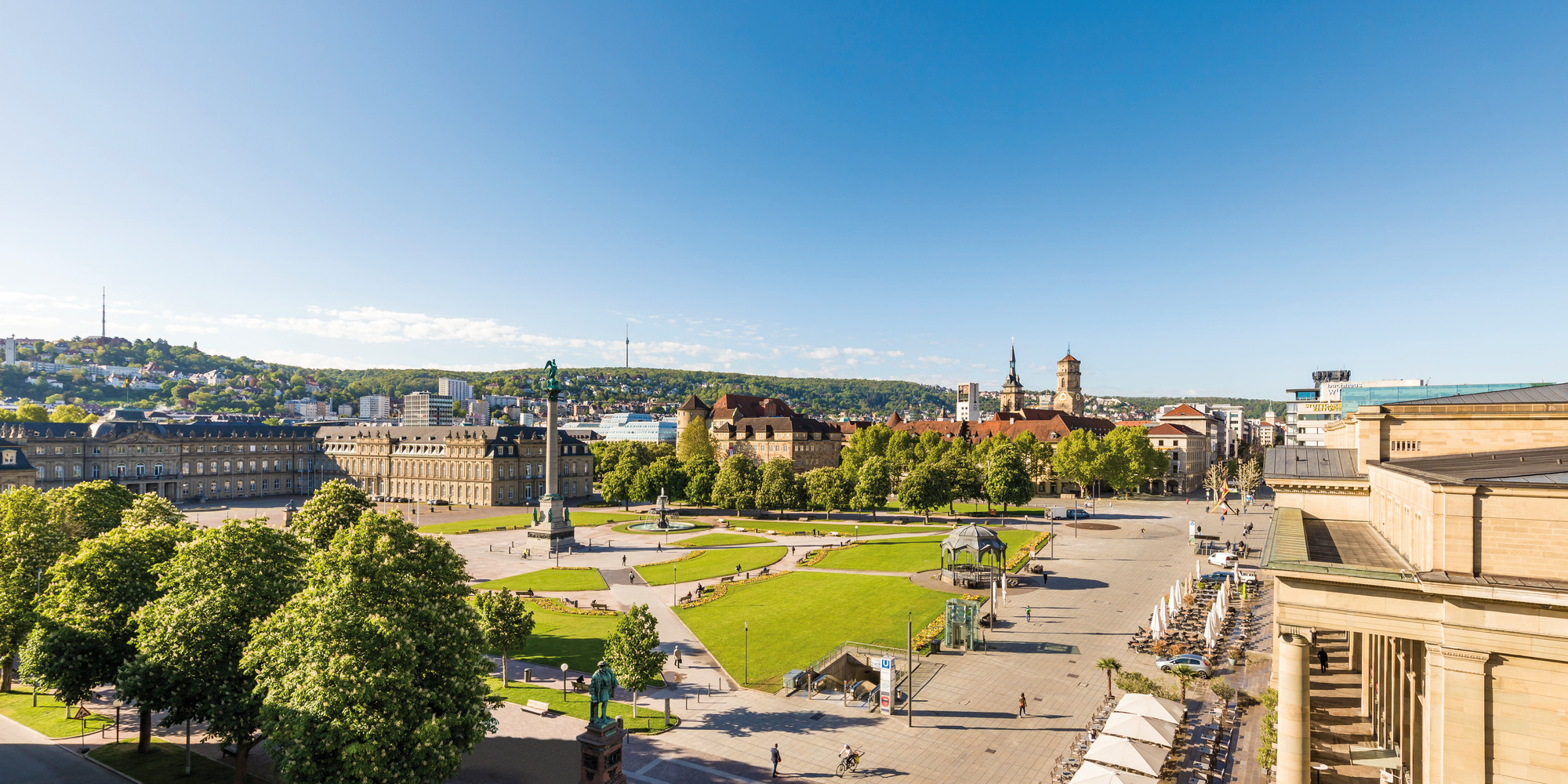 Schlossplatz Stuttgart | © Stuttgart-Marketing GmbH, Werner Dieterich