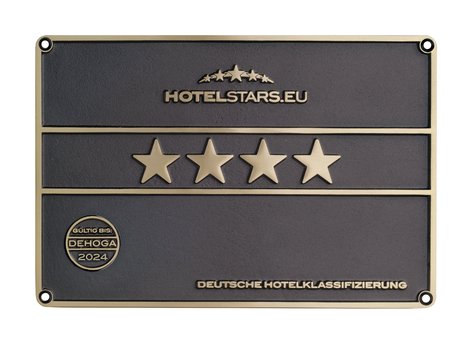 Auszeichnung DEHOGA 4 Sterne | © Hotel Wyndham Stuttgart Airport Messe