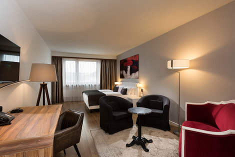 Wyndham Hotel Stuttgart Airport Messe Businesszimmer 